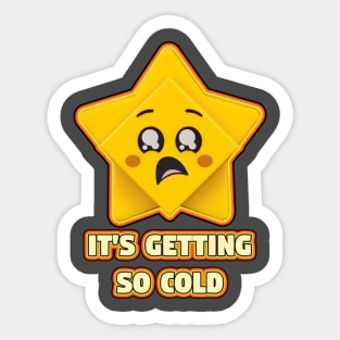 Lego Movie 2 - It's getting so cold Sticker